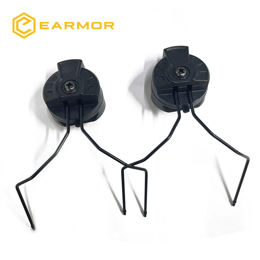 Universal ARC Fast Helmet Adapters - Tactical Headset Brackets Compatibility with Earmor M31 M32 Series and Most Over Headset