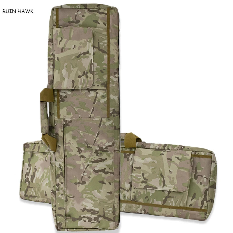 Tactical Gear Oxford Airsoft Shooting Hunting Gun Bag Heavy Duty Gun Bag with Protection Cushion Pads 85cm / 100cm