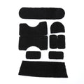 9pcs/set DIY Sticker Professional Helmet Patches Stickers Polyester Helmet Sticky Accessories Convenient Equipment