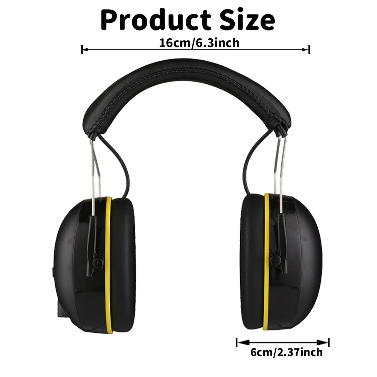 28dB Professional Noise Cancelling Bluetooth Earmuffs Electronic Hearing Protection Headset for Shooting, Hunting & Range