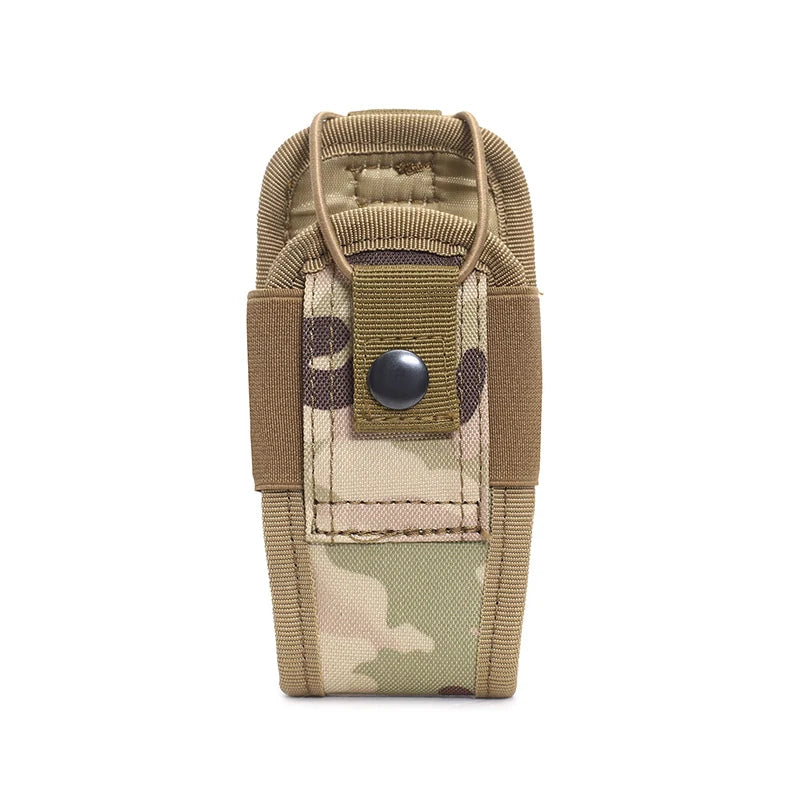 Molle System Walkie-talkie Bag Multifunctional Camouflage Accessory Bag Outdoor Sports Wireless Calling Machine Bag Pocket