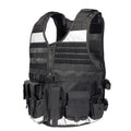 Hi-Vis Stab-Resistant Tactical Vest with MOLLE Attachments